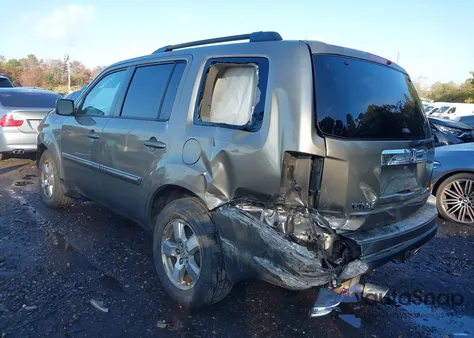 2009 Honda Pilot Ex-L из США, поврежденный, VIN 5FNYF485X9B040187